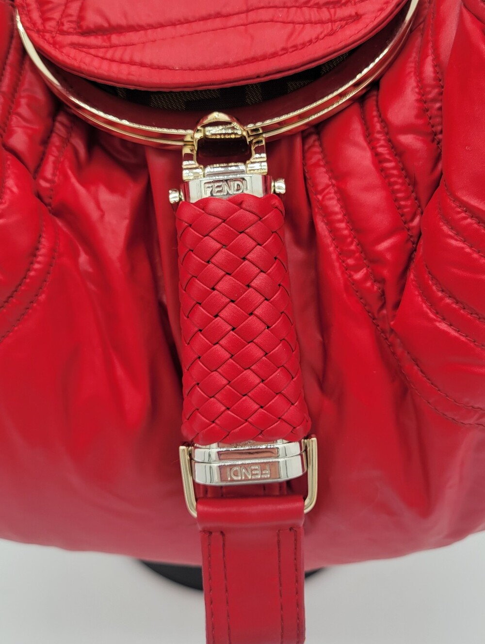 Fendi x Moncler Limited Edition Quilted Spy Bag - Picture 2 of 16